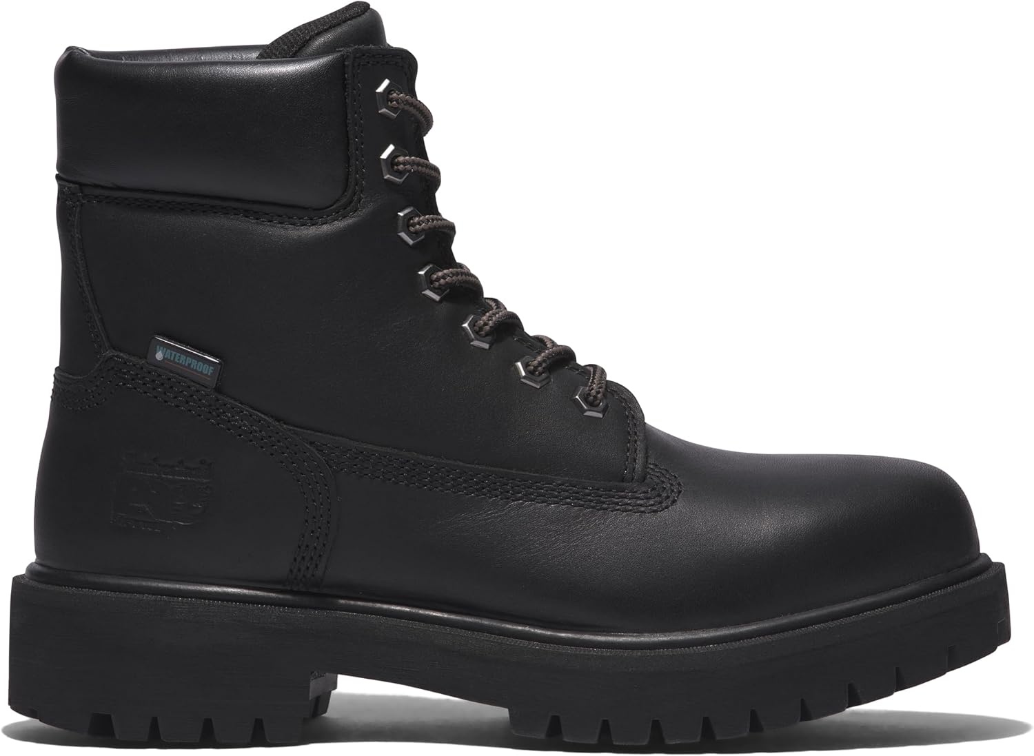 Timberland PRO Men’s Direct Attach 6 Inch Soft-toe Insulated Waterproof Industrial Work Boot(Black)