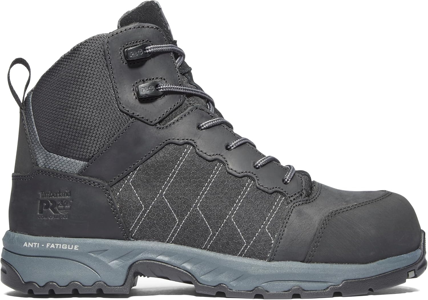 Timberland PRO Men’s Payload 6 Inch Composite Safety Toe Work Boots(Black V1)