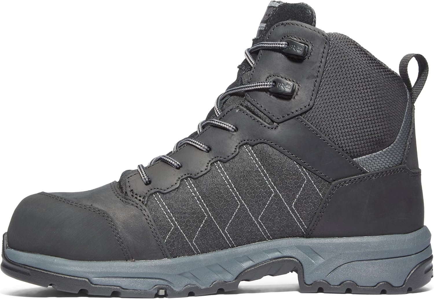 Timberland PRO Men’s Payload 6 Inch Composite Safety Toe Work Boots(Black V1)