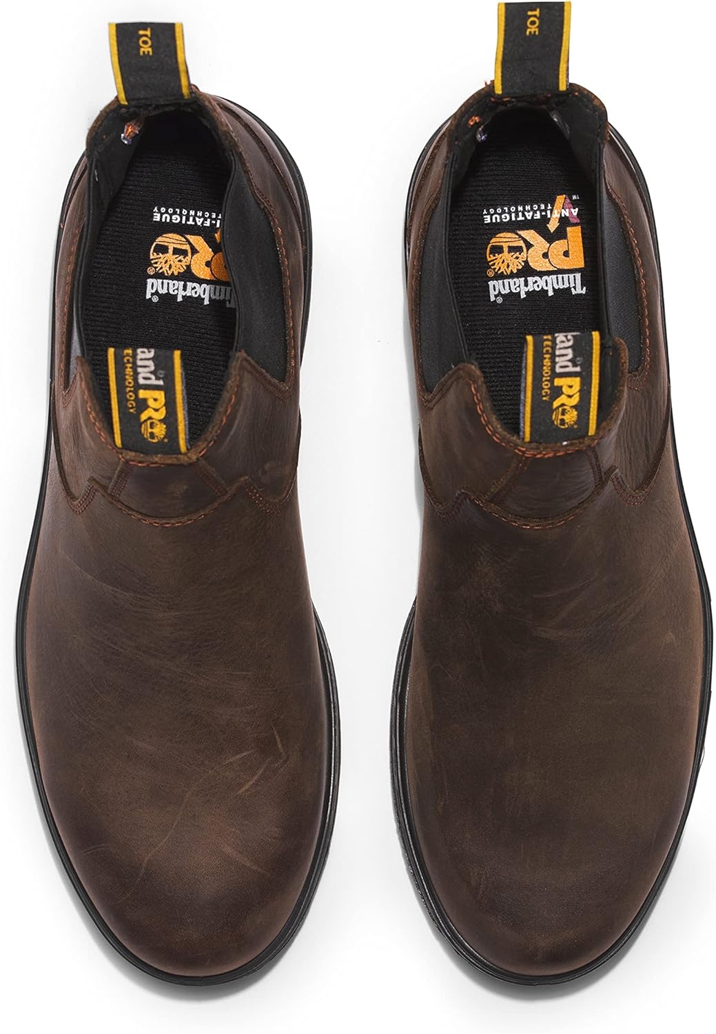 Timberland PRO Men’s Nashoba Slip-on Boots(Stout Brown V1)