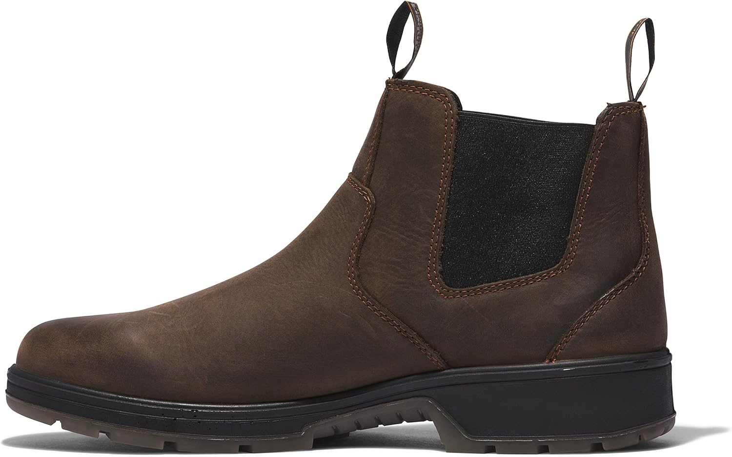 Timberland PRO Men’s Nashoba Slip-on Boots(Stout Brown V1)