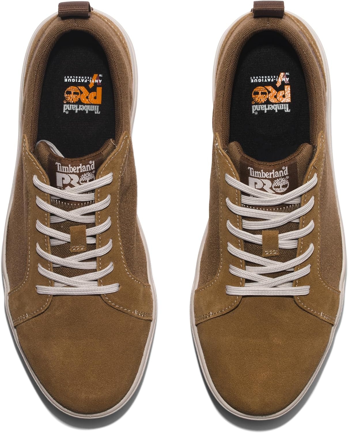 Timberland PRO Men’s Berkley Oxford Composite Safety Toe Work Shoes(Brown/Beige)