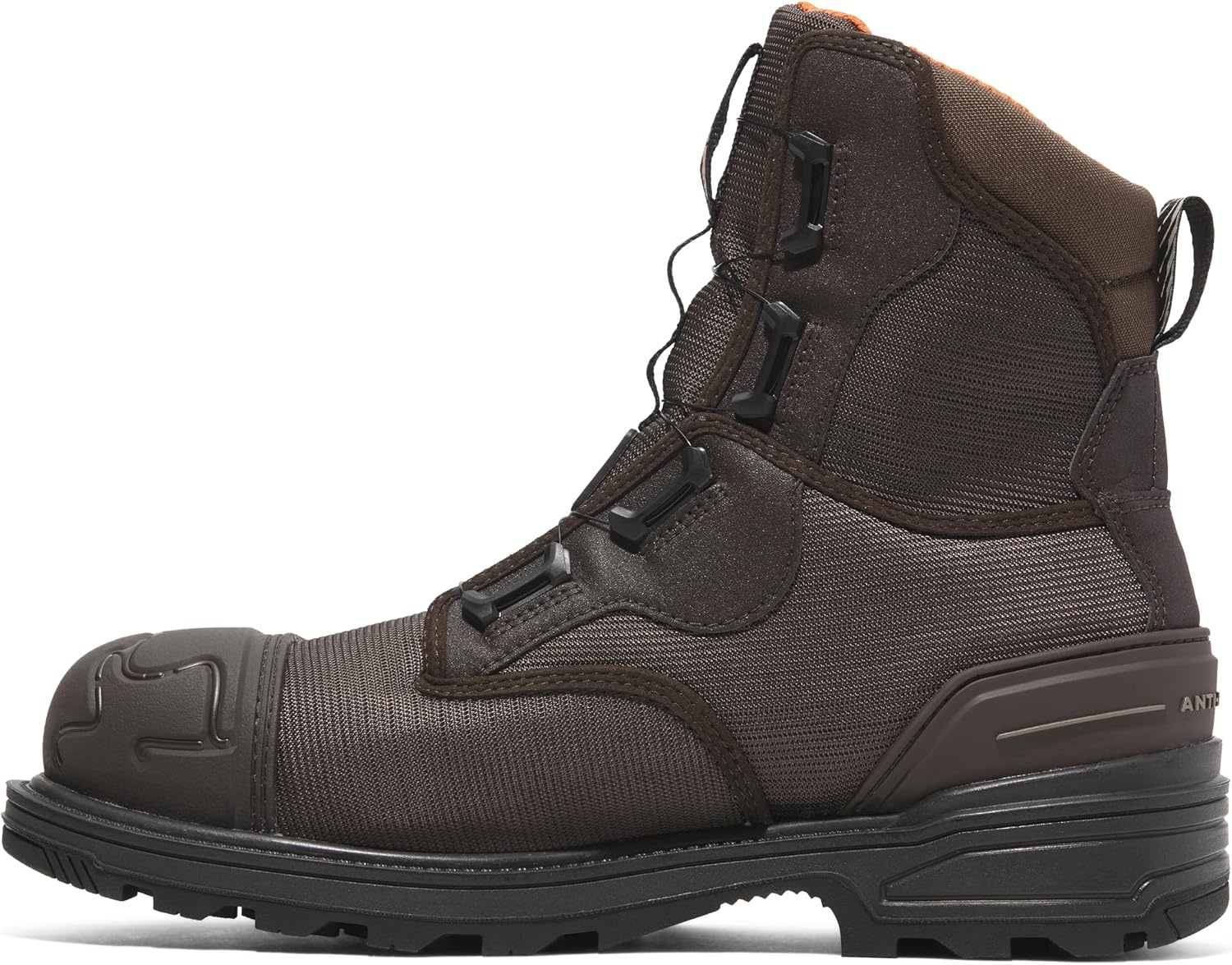 Timberland PRO Magnitude BOA 8 Inch Composite Safety Toe Waterproof Puncture Resistant(Brown)