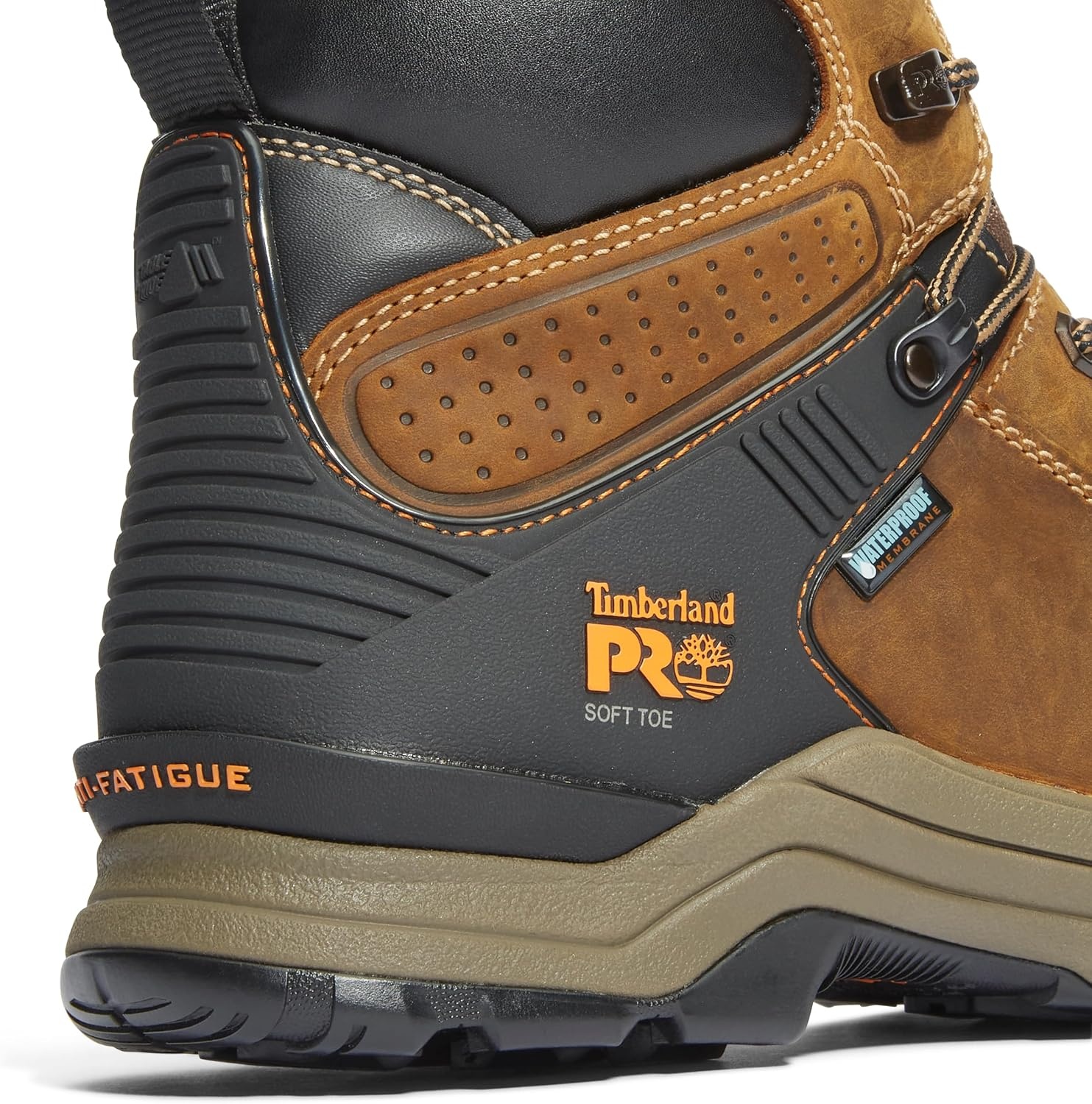 Timberland PRO mens Hypercharge 6″ Soft-toe Waterproof Industrial Work Boot(Earth Bandit Brown)