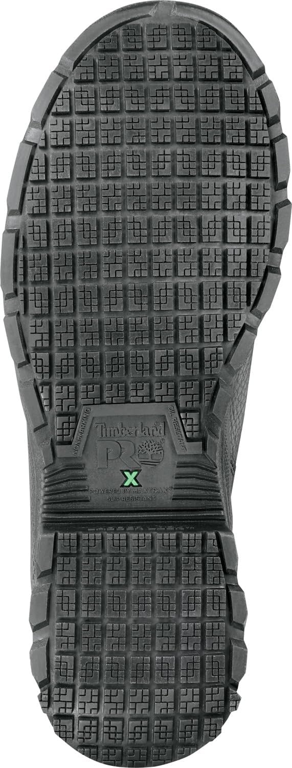 Timberland PRO Men’s 6 TiTAN EV MaxTRAX Composite Toe Waterproof Boot(Jet Black)