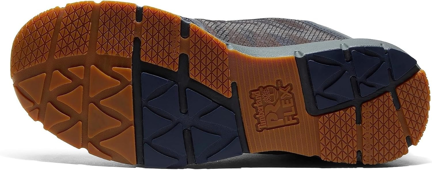 Timberland PRO Men’s Powertrain Sport Alloy-Toe EH Industrial & Construction Shoe(Navy/Charcoal-2024 New)
