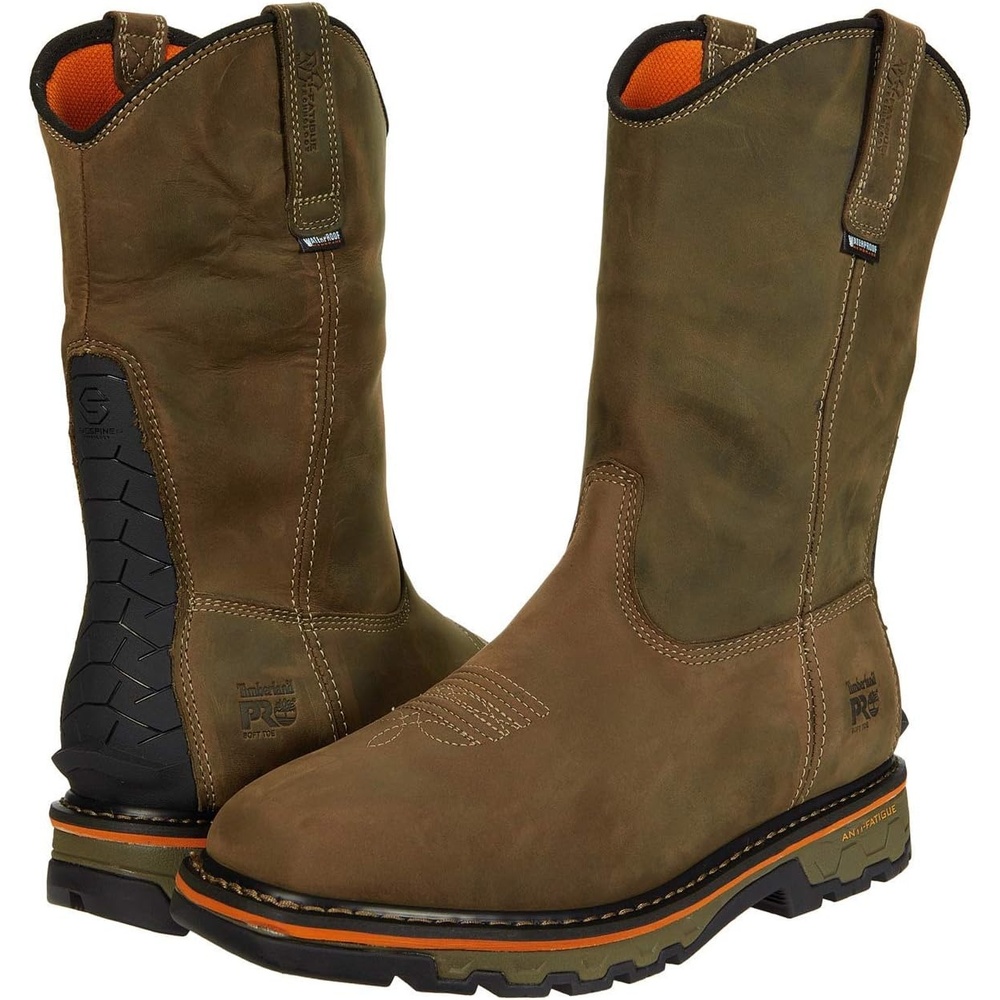 Timberland PRO Men’s Work Summit NT WP Insulated 400g Work Boots(Brown Turkish Coffee V1)