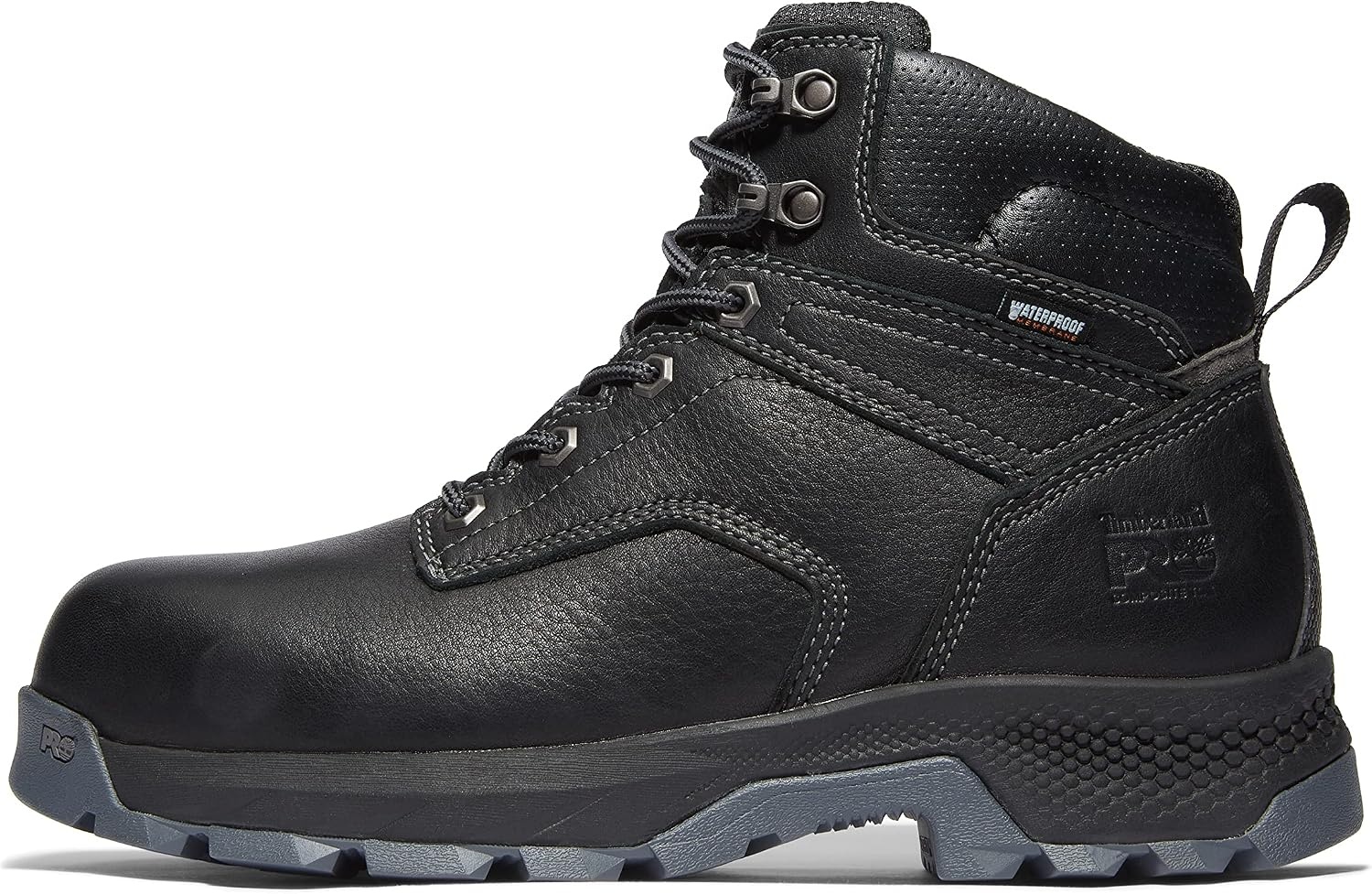 Timberland Mens Titan Ev 6 Inch Waterproof Composite Toe Work/Duty(Black)