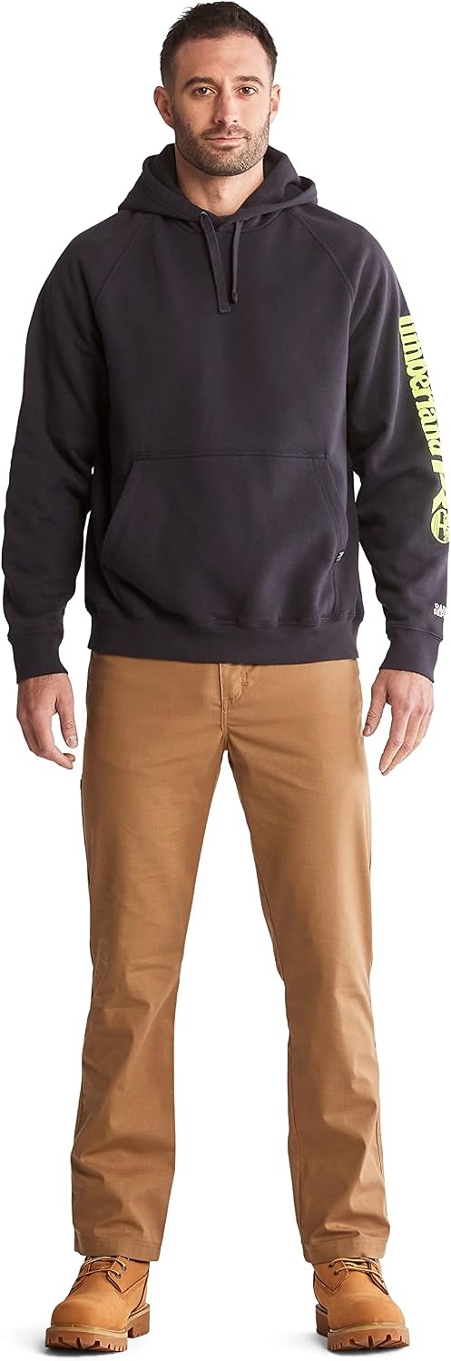 Timberland PRO Hood Honcho Sport Pullover(Dark Navy/Pro Yellow)