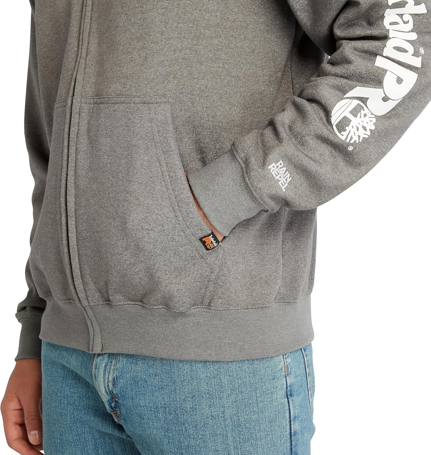Timberland PRO Hood Honcho Sport Full Zip(Dark Charcoal Heather/White)