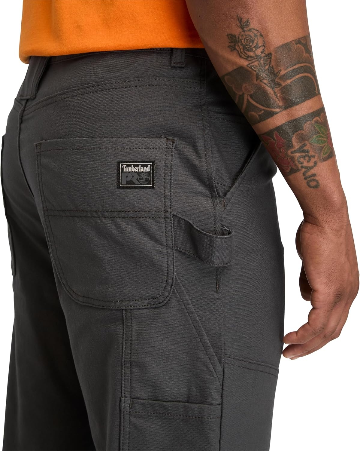 Timberland PRO Womens Gritman Flex Athletic Fit Double Front Utility Work Pant(Ashpalt)