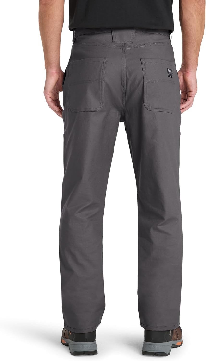 Timberland PRO Men’s Gritman Flex Athletic Fit 5 Pocket Work Pant(Ashpalt)
