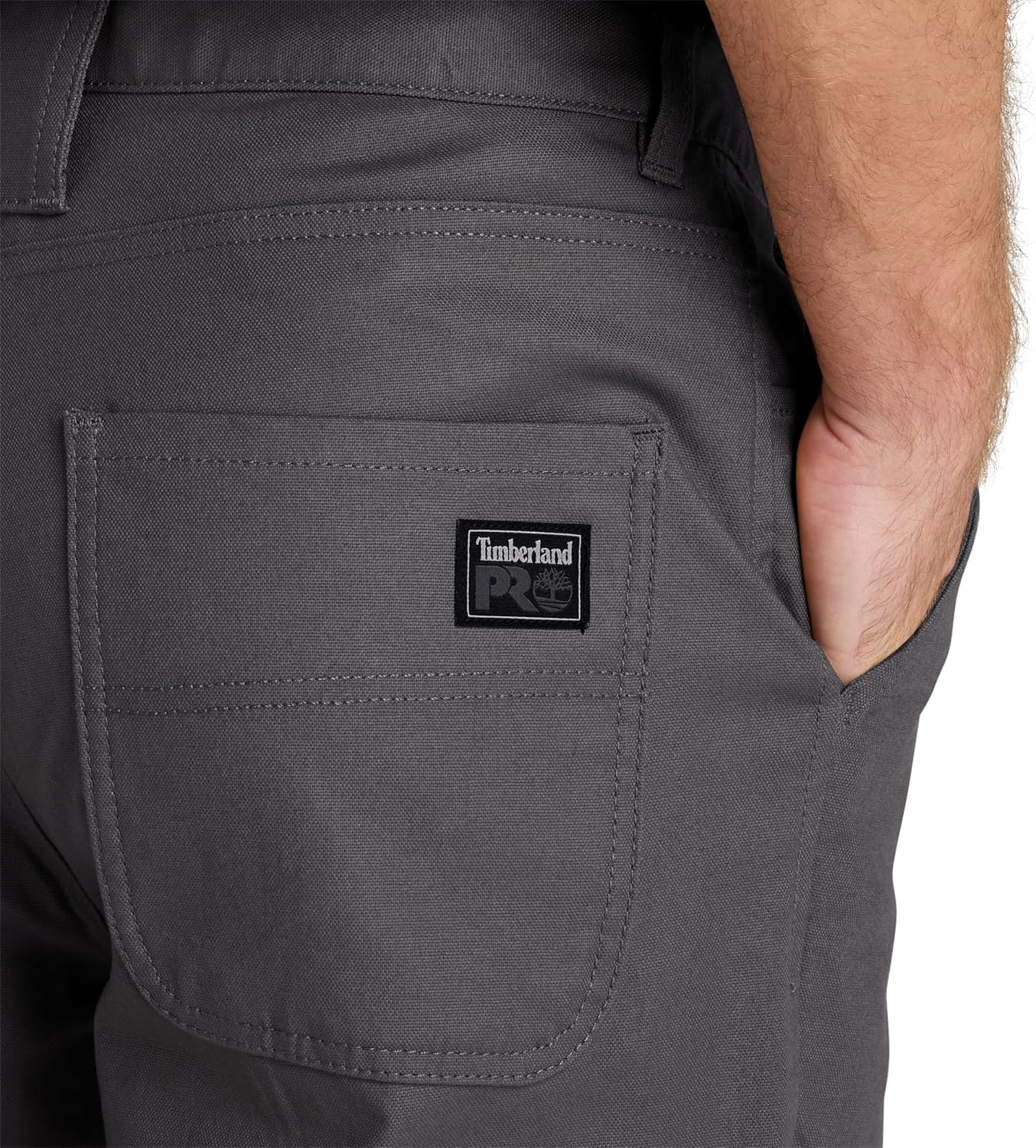 Timberland PRO Men’s Gritman Flex Athletic Fit 5 Pocket Work Pant(Ashpalt)