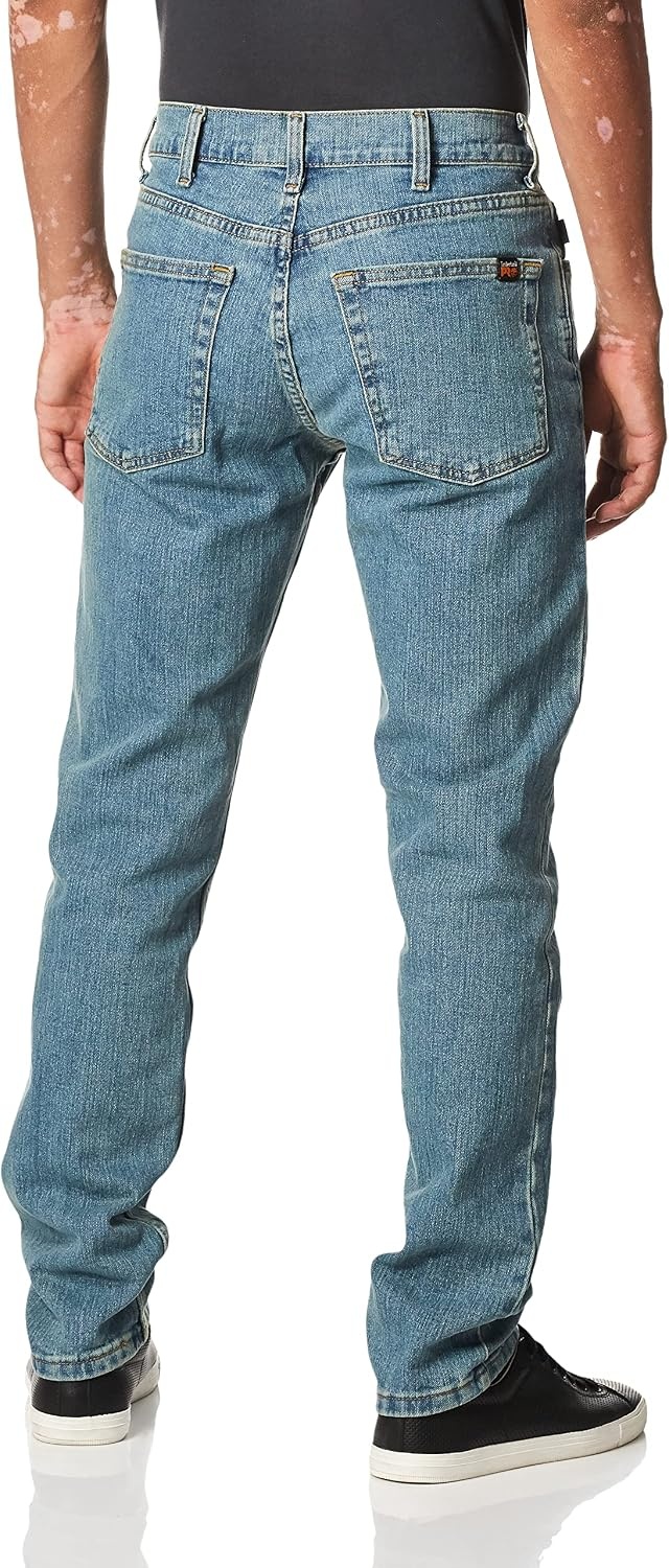 Timberland PRO Men’s A1OWF Grit-N-Grind Flex Jean Pants(Stone Wash)