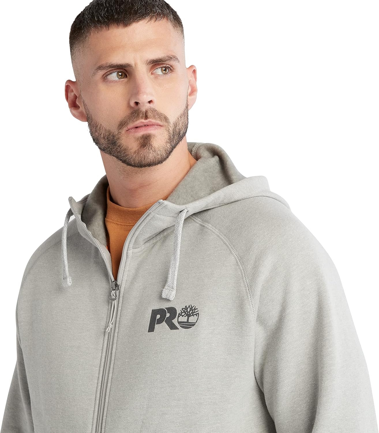 Timberland PRO mens Hood Honcho Sport Reflective Sweatshirt(Medium Grey Heather)