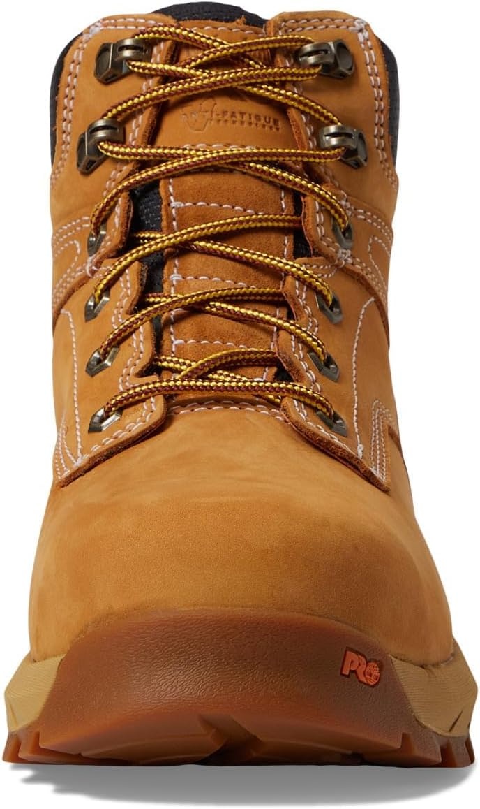 Timberland Mens Titan Ev 6 Inch Waterproof Composite Toe Work/Duty(Wheat)