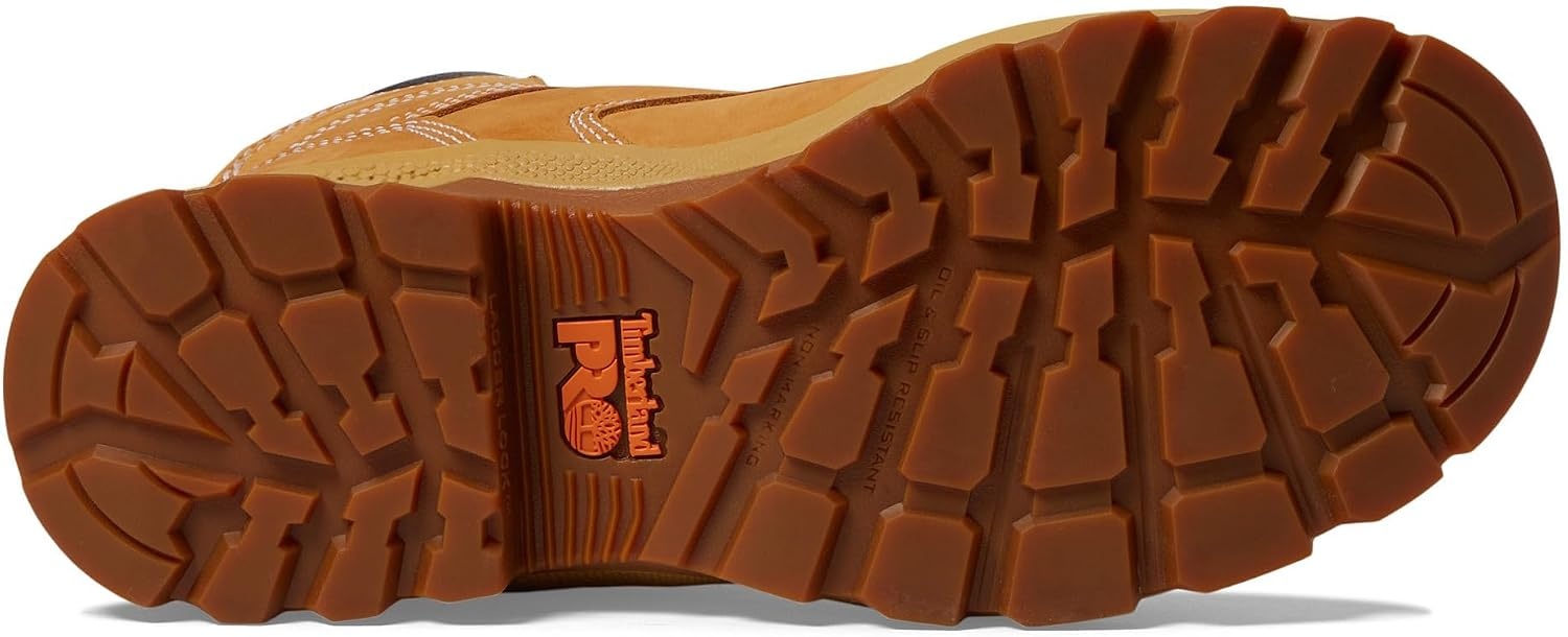 Timberland Mens Titan Ev 6 Inch Waterproof Composite Toe Work/Duty(Wheat)