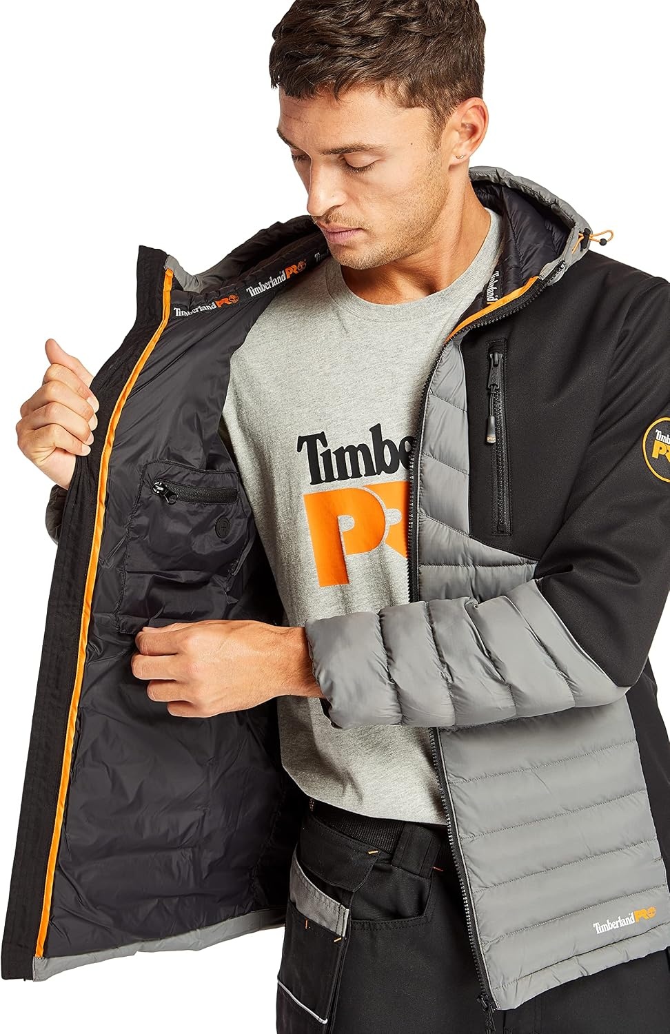 Timberland PRO Men’s Hypercore Jacket(Gargoyle)