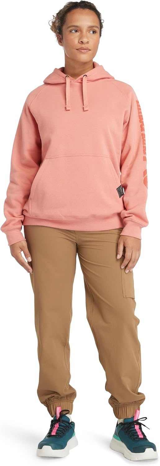 Timberland PRO Women’s Hood Honcho Sport Hooded Sweatshirt(Terra Cotta)