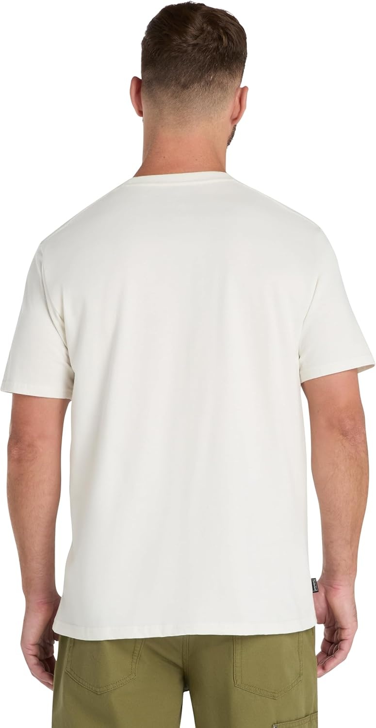 Timberland PRO Men’s Innovation Blueprint Short-Sleeve T-Shirt(Vintage White)