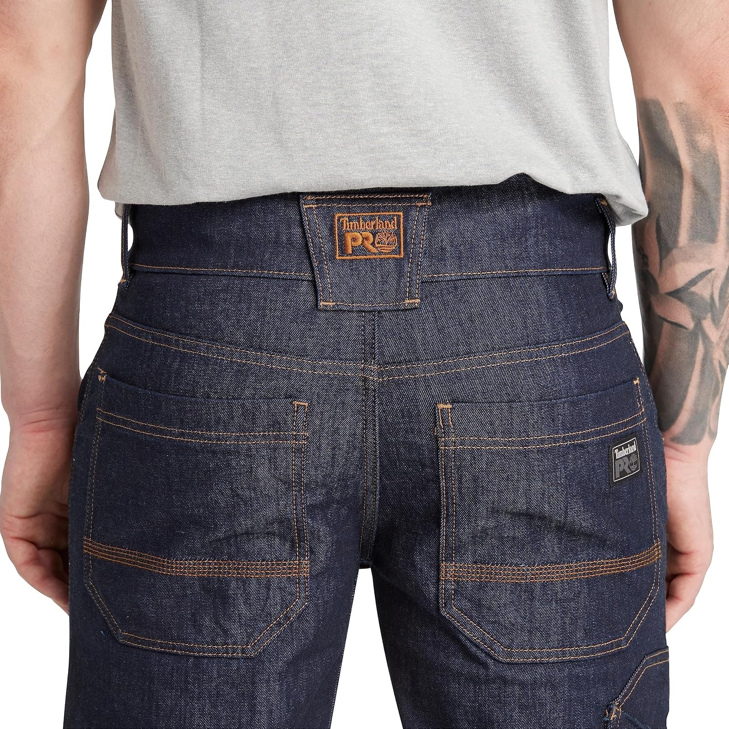 Timberland PRO Men’s Ballast PRO Athletic Fit Denim(Rinse Wash)