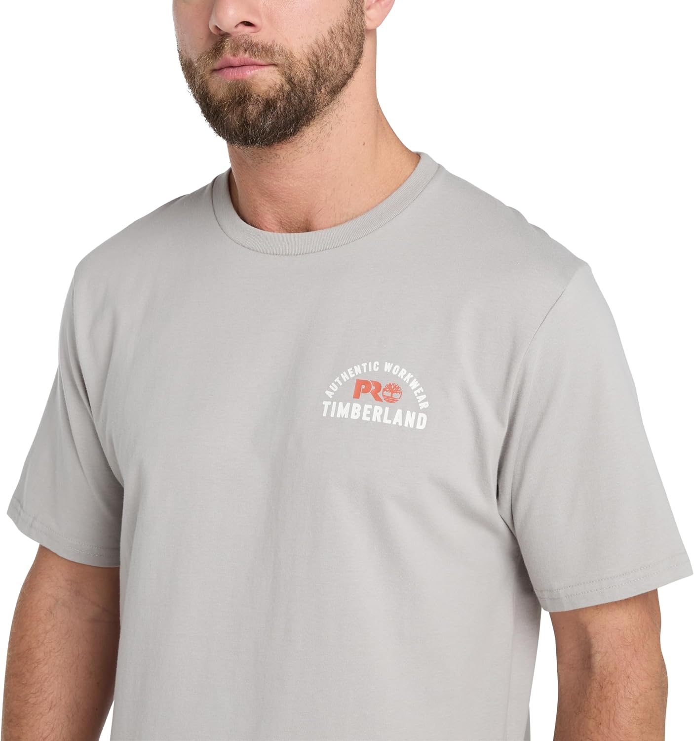 Timberland PRO Men’s Authentic Workwear Short-Sleeve Graphic T-Shirt(Paloma)