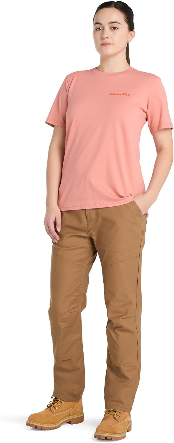 Timberland PRO Womens Gritman Flex Athletic Fit Double Front Utility Work Pant(Dark Wheat)