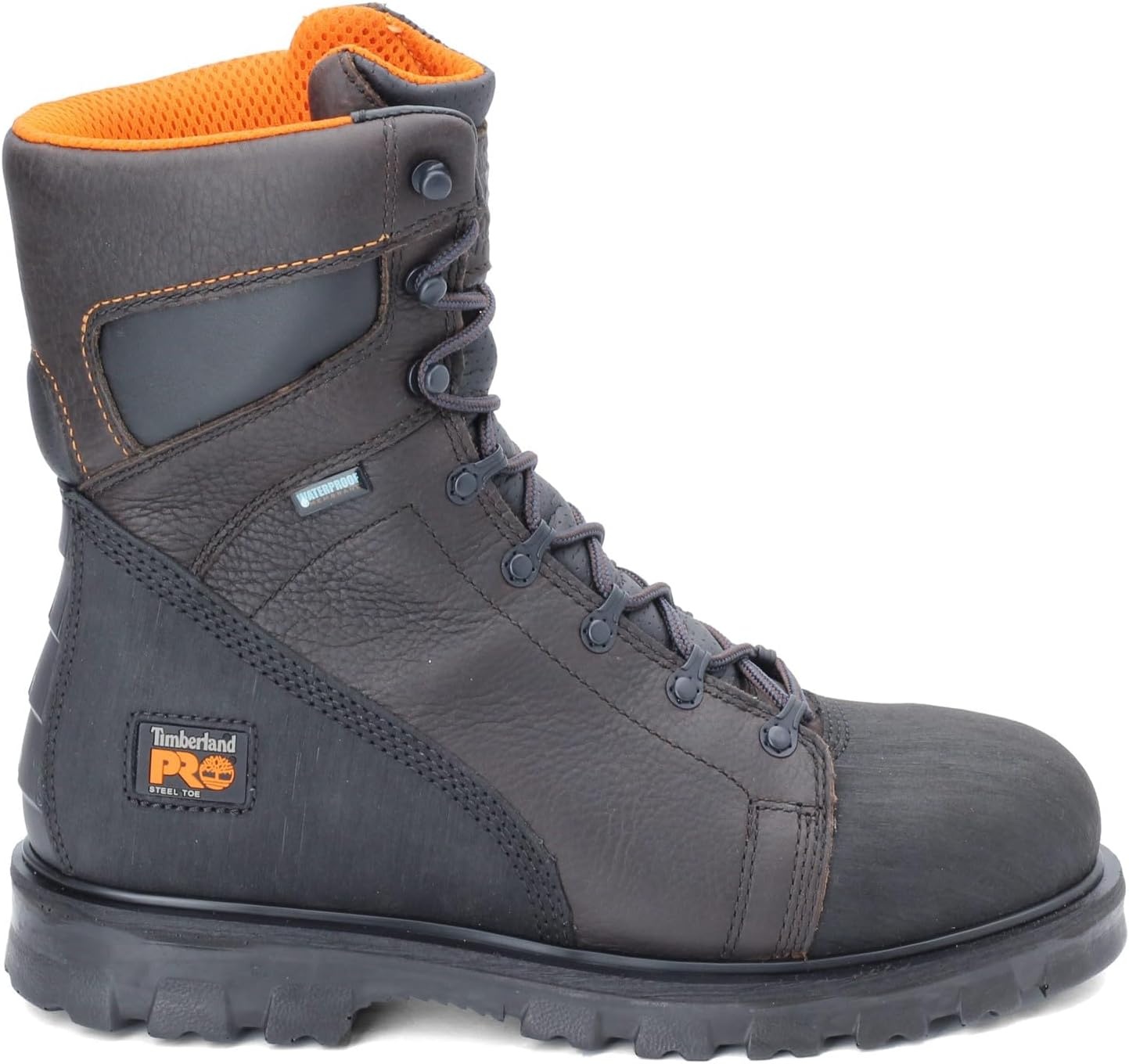 Timberland PRO unisex-adult 8 in Rigmaster St Wp(Black/Brown)