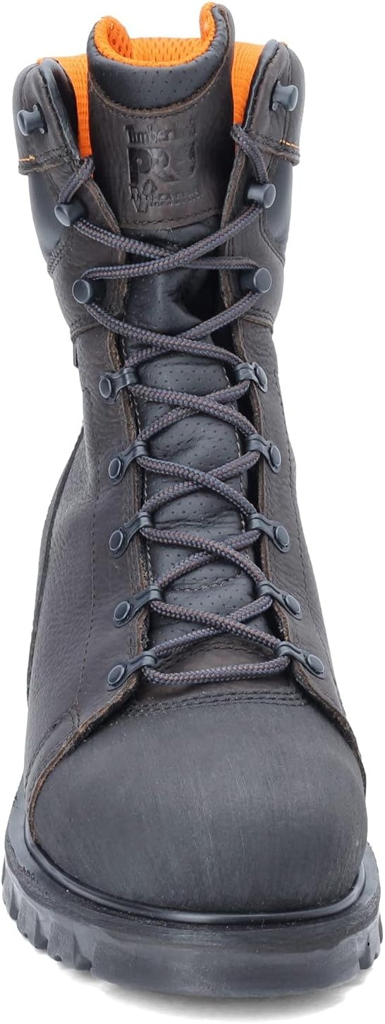 Timberland PRO unisex-adult 8 in Rigmaster St Wp(Black/Brown)