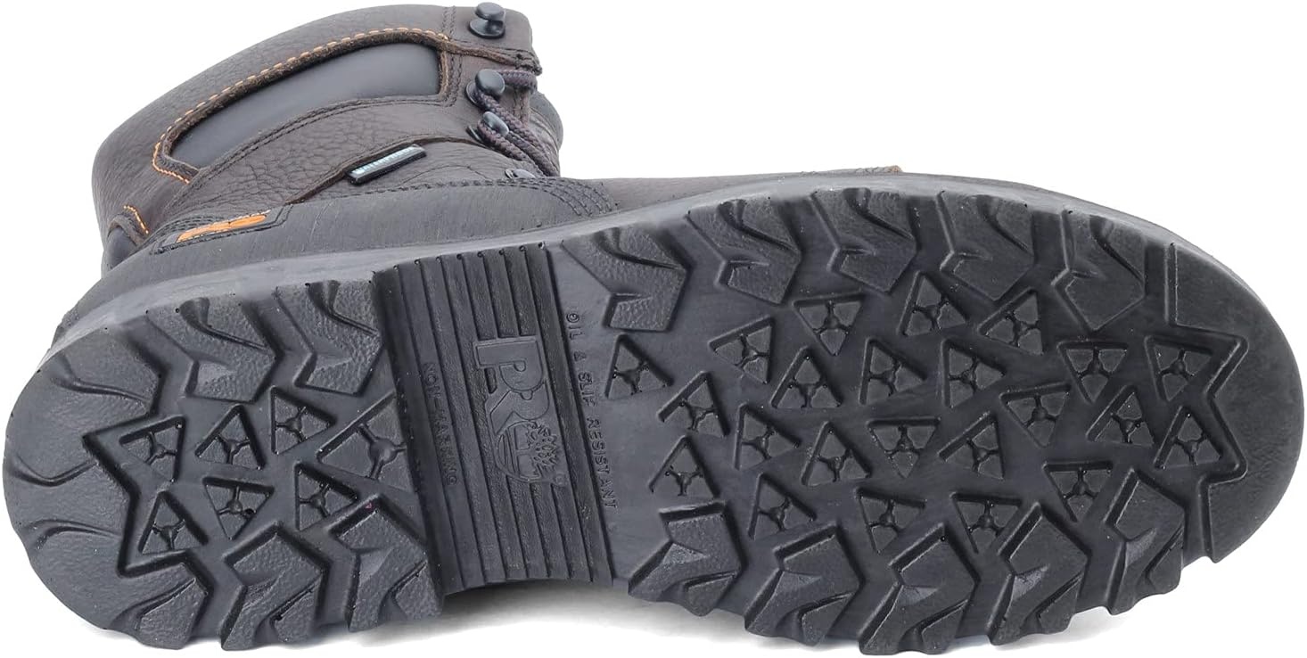 Timberland PRO unisex-adult 8 in Rigmaster St Wp(Black/Brown)