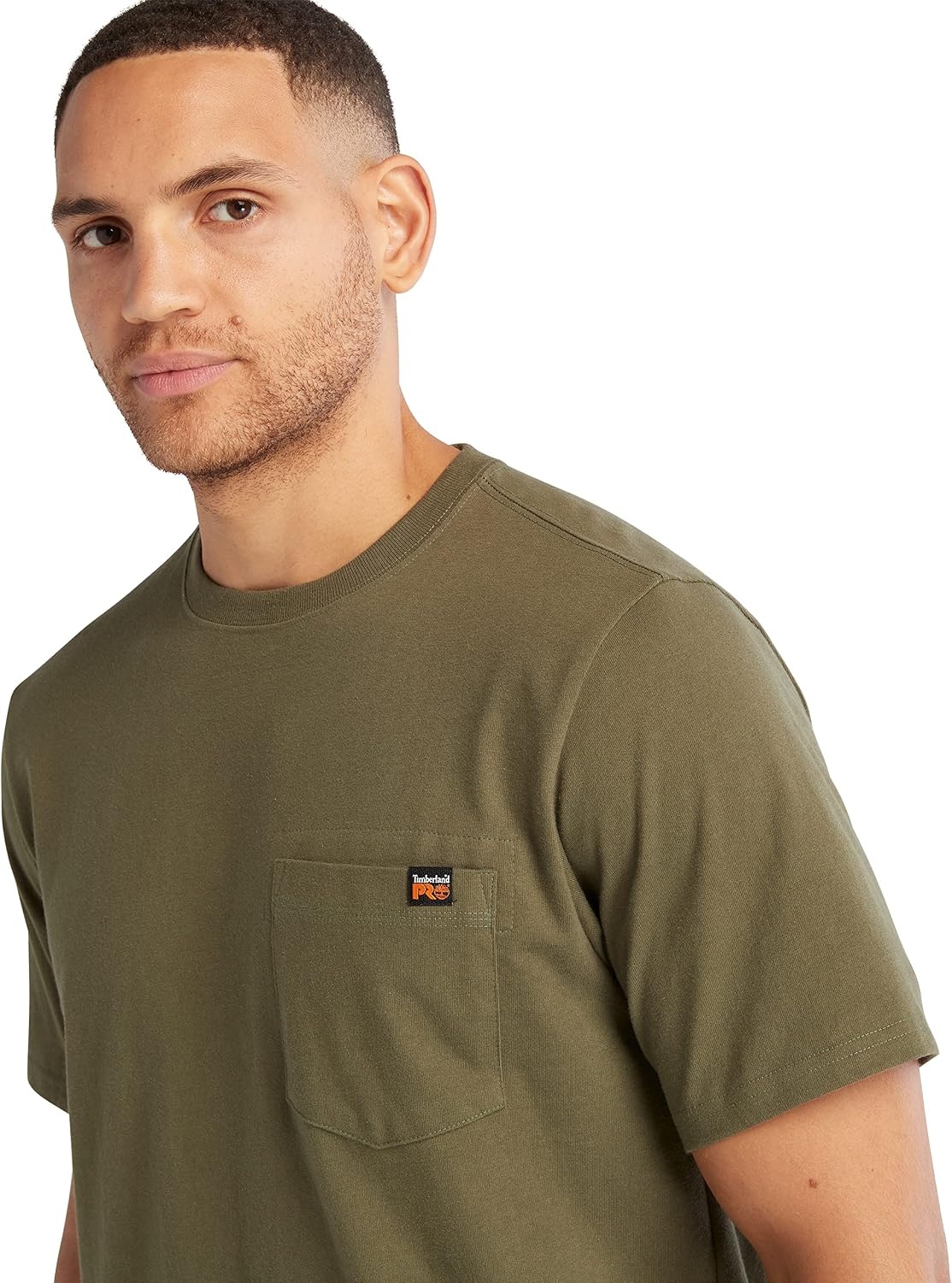 Timberland PRO Core Pocket Short Sleeve T-Shirt(Olive Night)