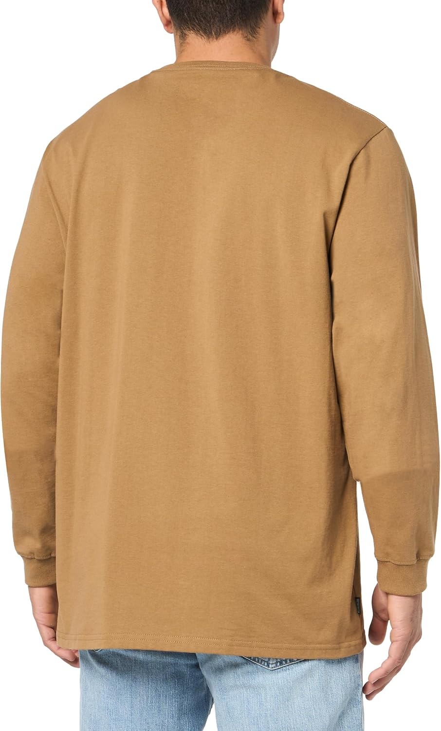Timberland unisex-adult Core Pocket Long-sleeve T-shirtOutdoors Equipment(Dark Wheat)