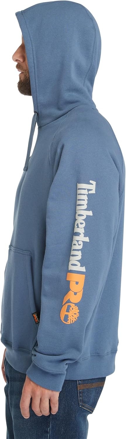 Timberland PRO Men’s Hood Honcho Sport Pullover Hooded Sweatshirt, Vintage Indigo, Large