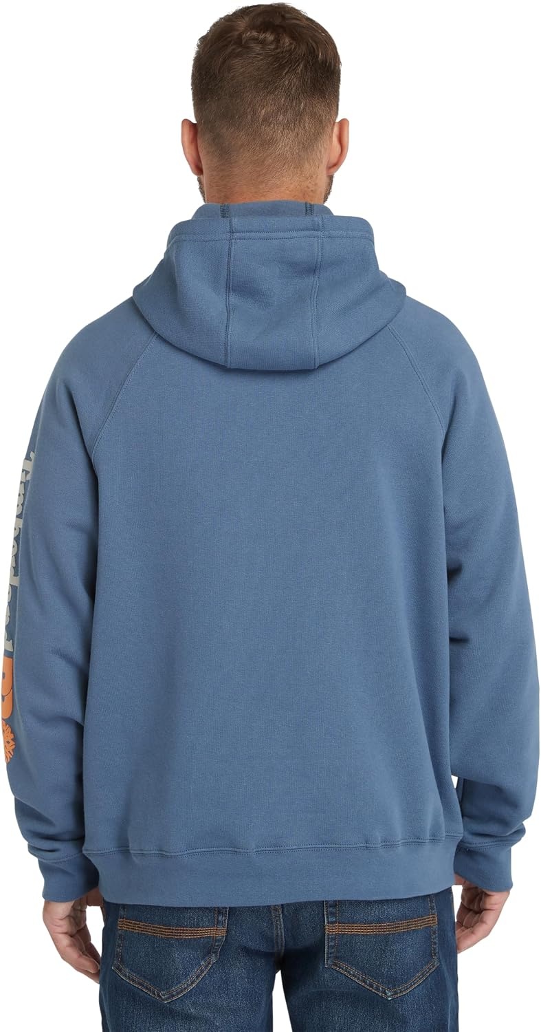 Timberland PRO Men’s Hood Honcho Sport Pullover Hooded Sweatshirt, Vintage Indigo, Large