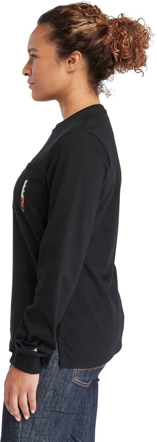 Timberland PRO FR Cotton Core Pocket T-Shirt w/Logo(Black)