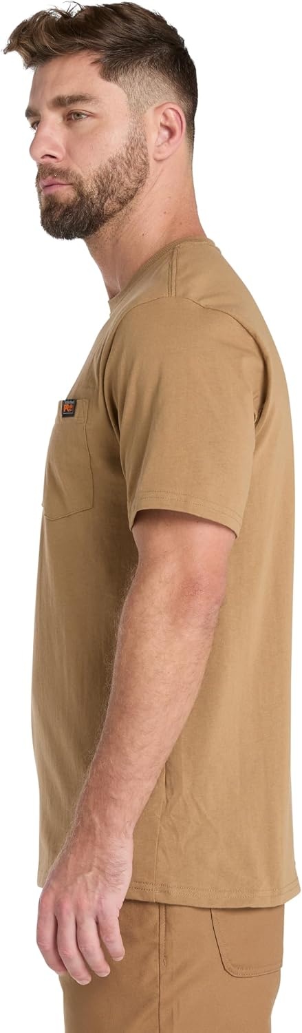 Timberland PRO Core Pocket Short Sleeve T-Shirt(Dark Wheat)
