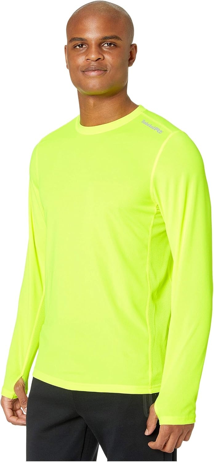 Timberland PRO Men’s Wicking Good Long-sleeve T-shirt(Pro Yellow)