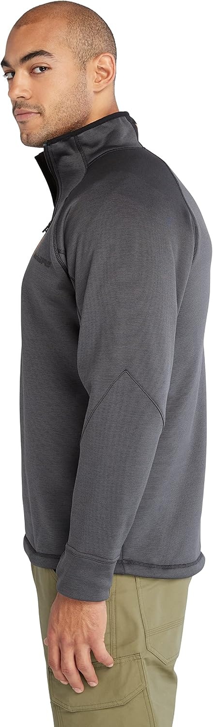 Timberland PRO Reaxion 1/4 Zip Fleece(Charcoal Heather)