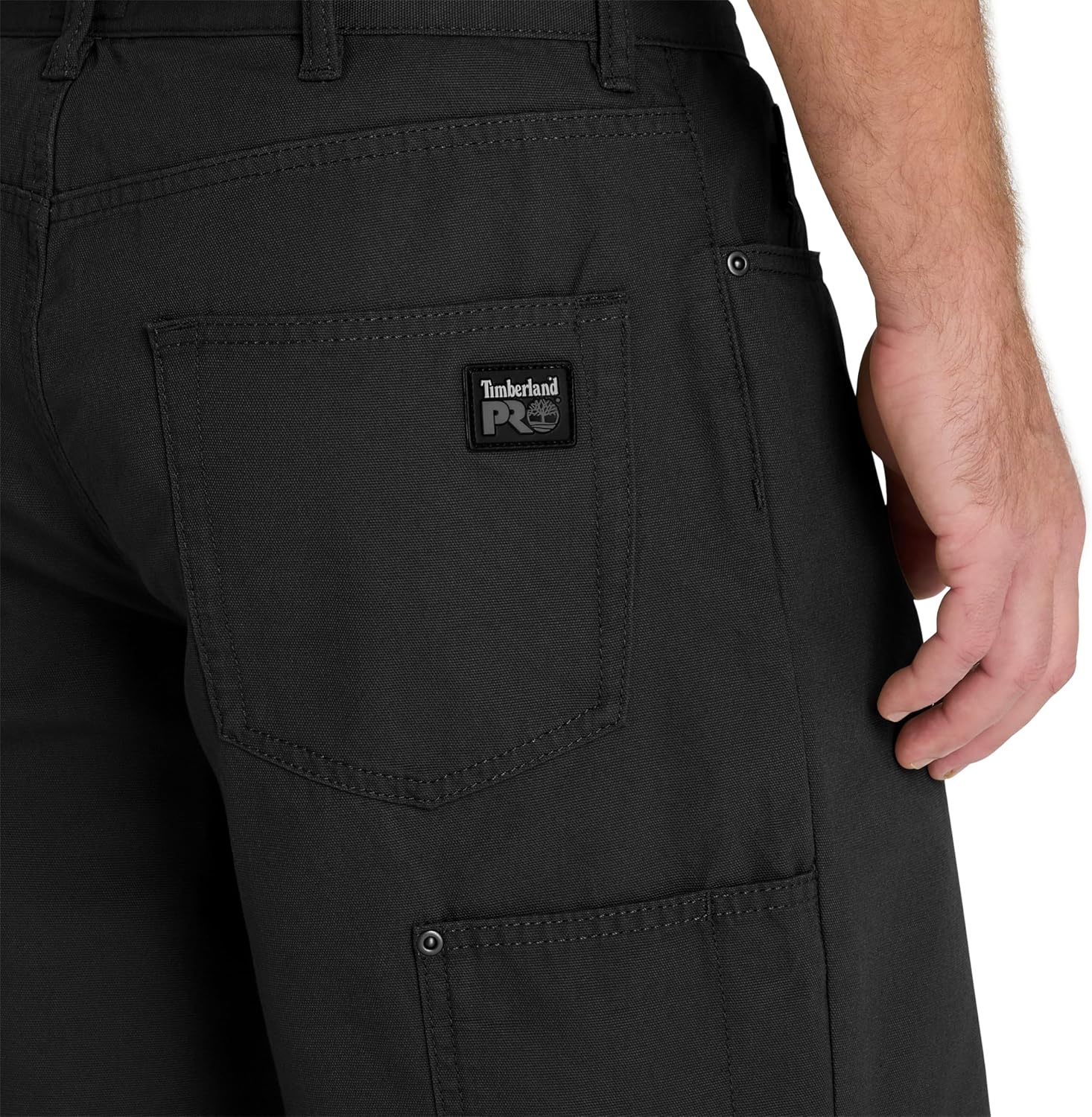 Timberland PRO Men’s Son-of-A-Short Canvas Work Short(Black)