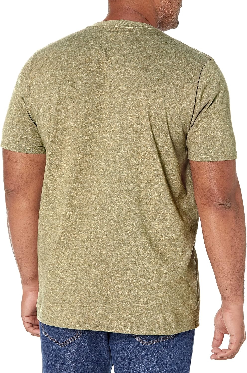 Timberland PRO Base Plate Short Sleeve T-Shirt with Logo(Burnt Olive Heather)