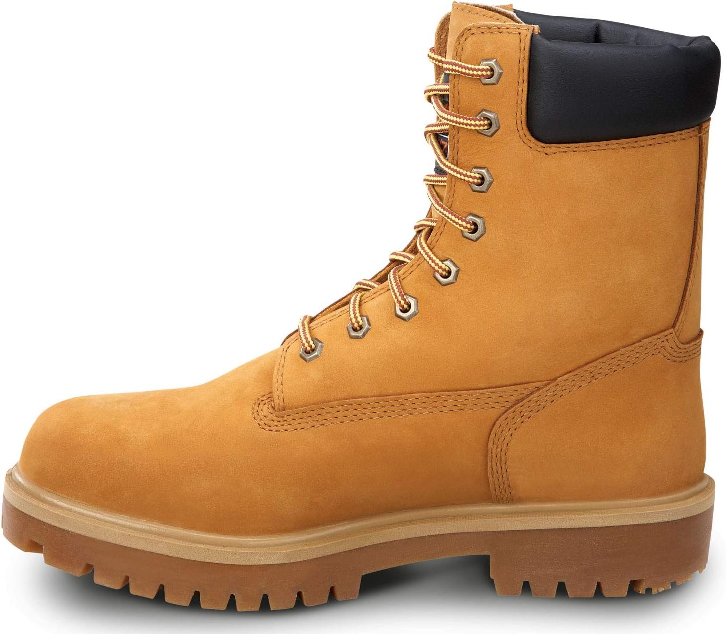 Timberland PRO 8IN Men’s, Steel Toe, EH, MaxTrax Slip Resistant, WP Boot(Wheat)