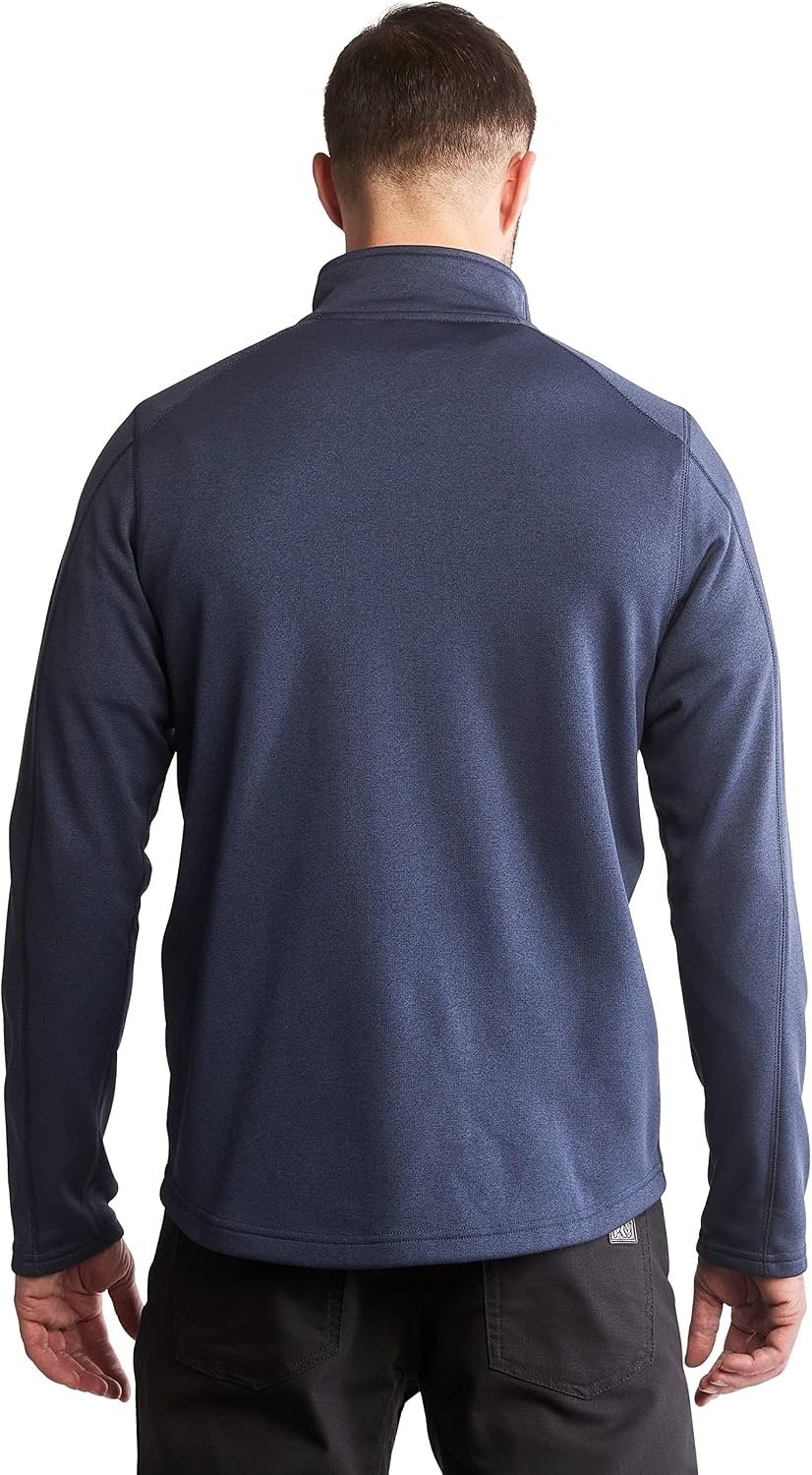 Timberland PRO Men’s 1/4 Zip Understory Fleece Top(Navy Heather)