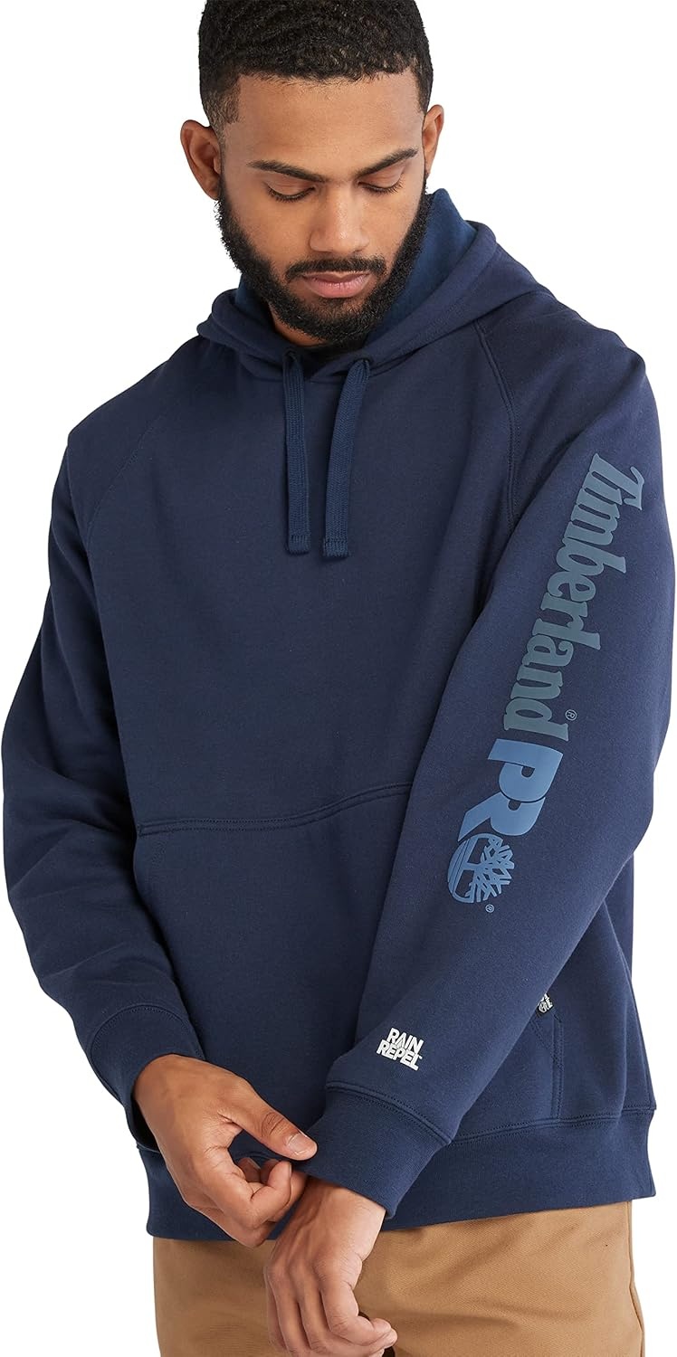Timberland PRO Men’s Hood Honcho Sport Pullover Hooded Sweatshirt, Navy, Large