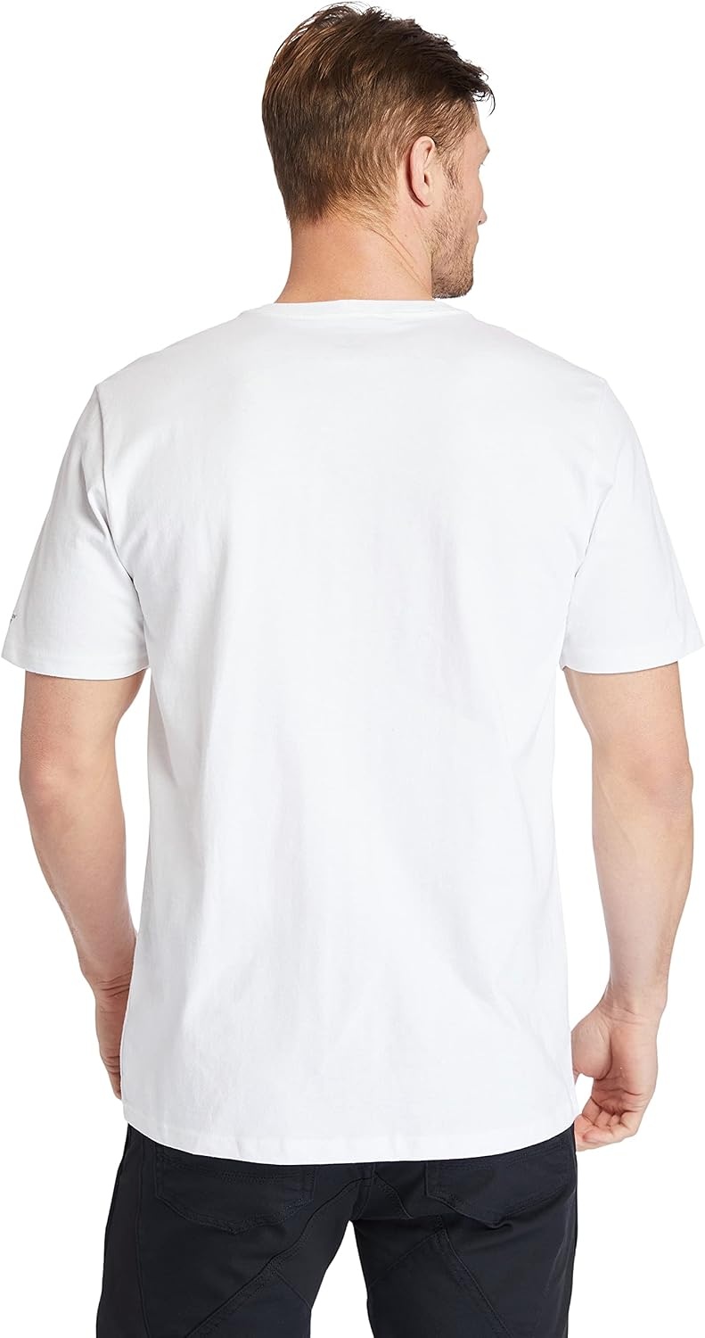 Timberland PRO Base Plate Short Sleeve T-Shirt with Logo(White)