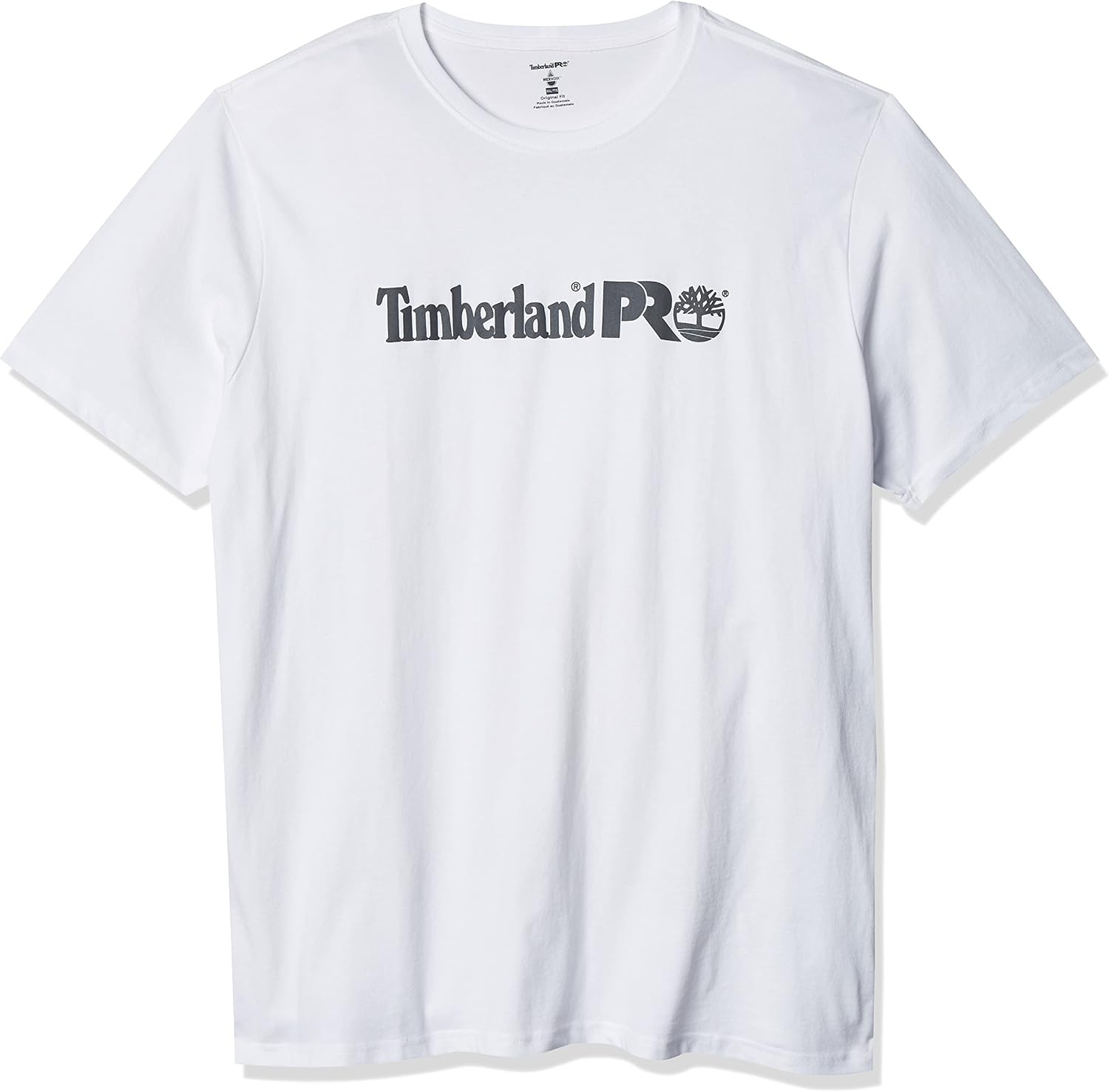 Timberland PRO Base Plate Short Sleeve T-Shirt with Logo(White)