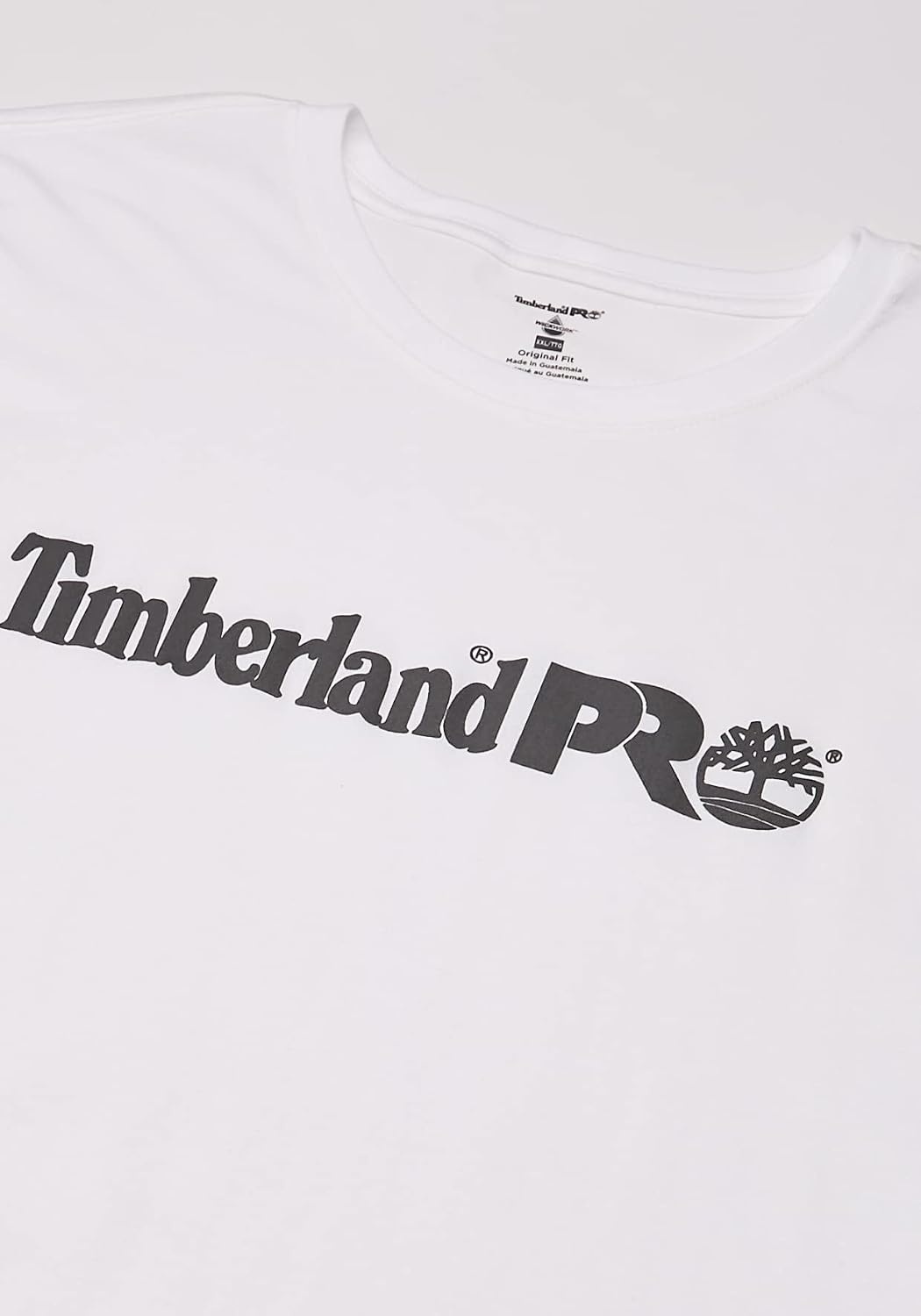 Timberland PRO Base Plate Short Sleeve T-Shirt with Logo(White)