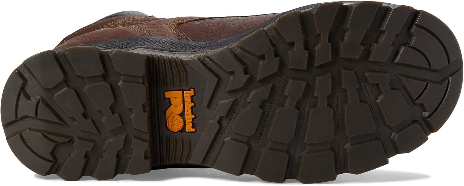 Timberland Mens Titan Ev 6 Inch Waterproof Composite Toe Work/Duty(Teak Trailblazer)