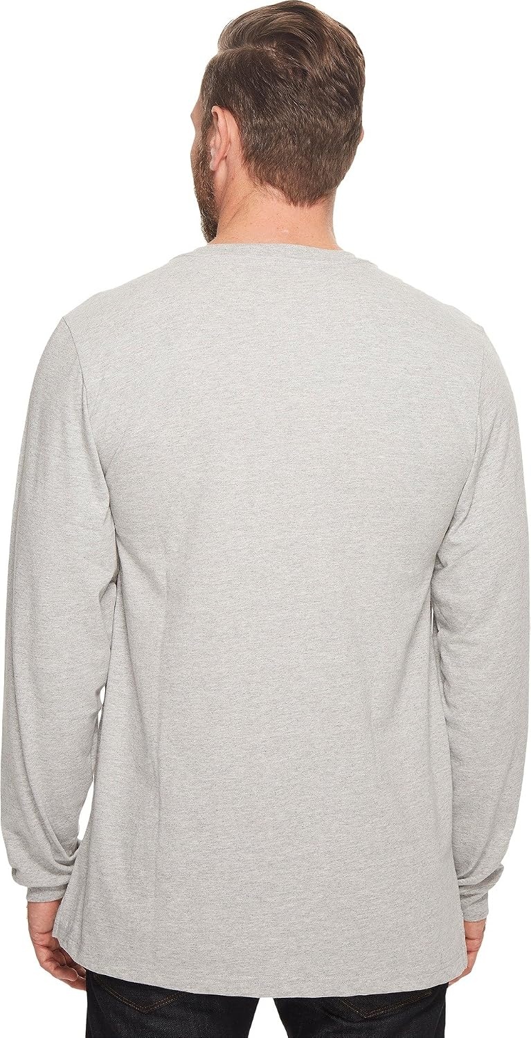 Timberland PRO Base Plate Blended Long Sleeve T-Shirt with Logo(Grey)