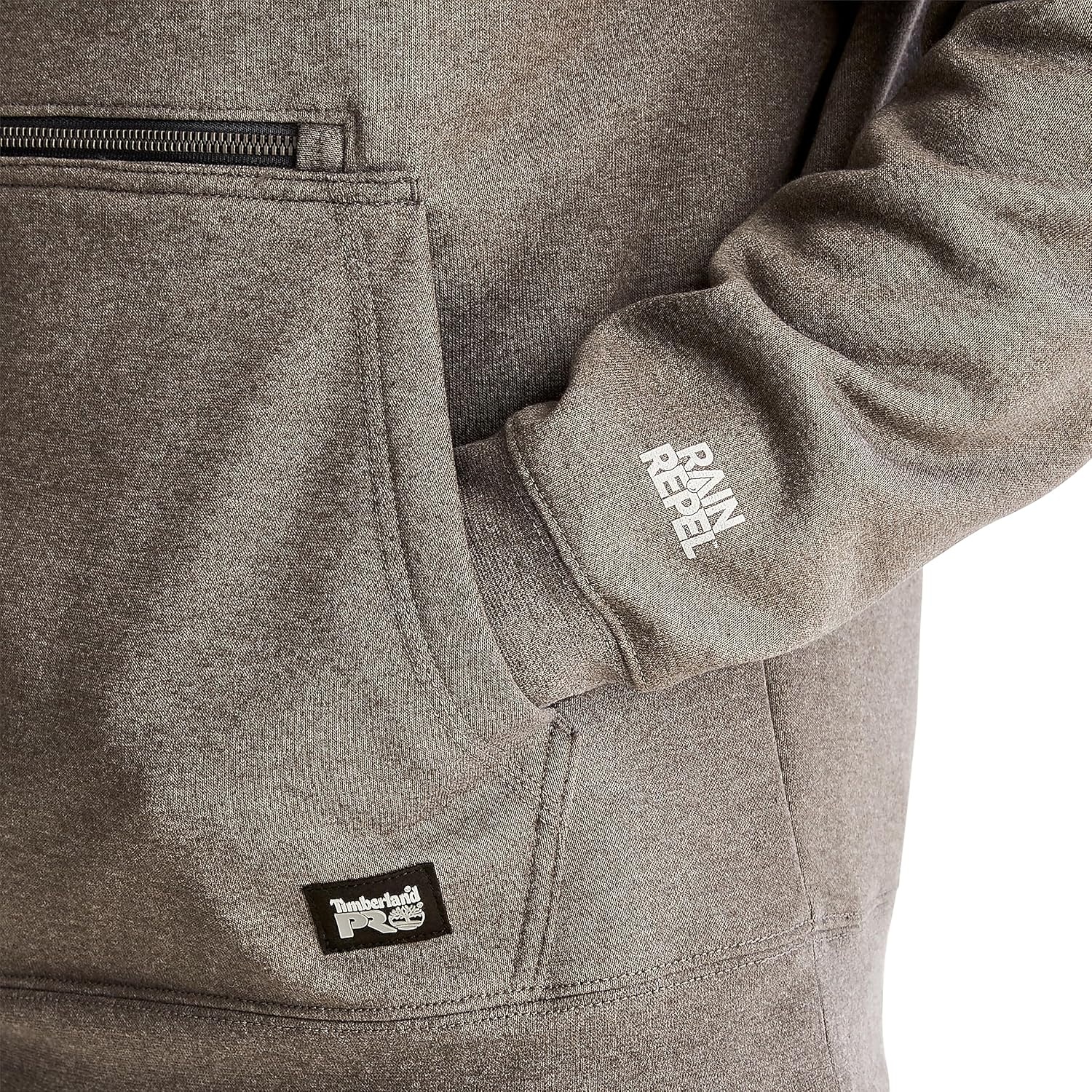 Timberland PRO Men’s Hood Honcho HD Pullover, Dark Charcoal Heather, Medium