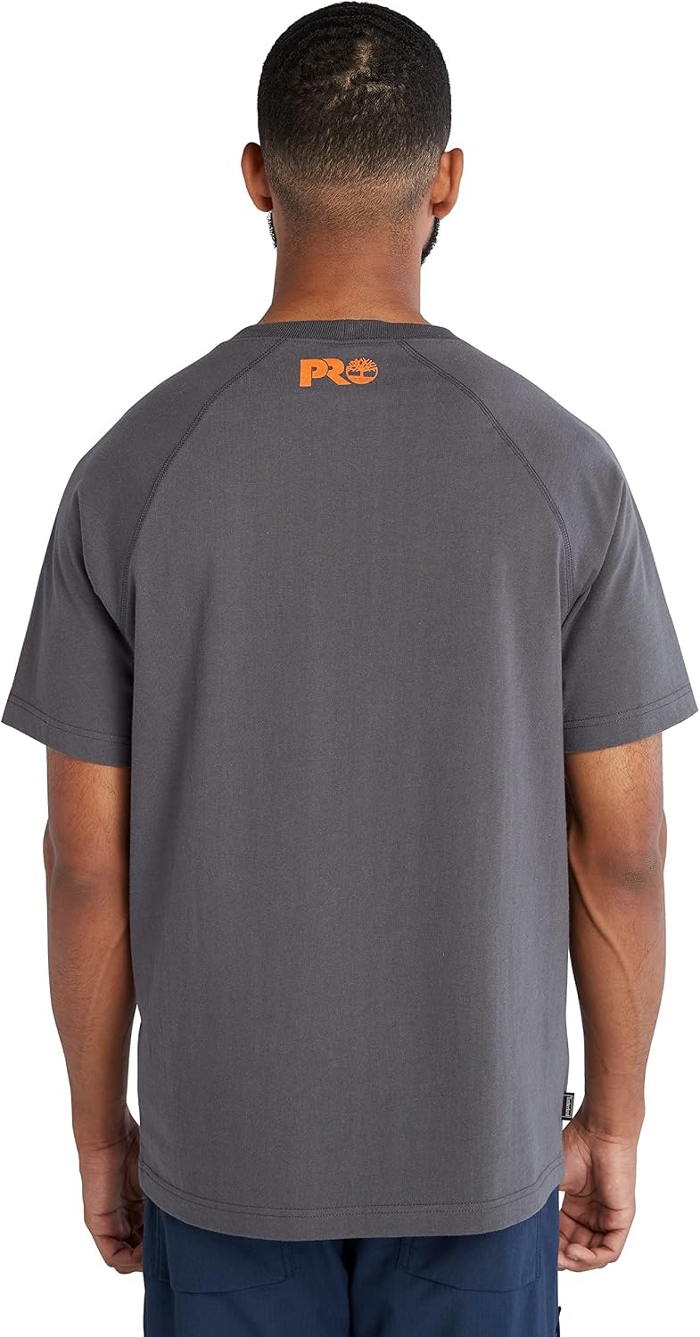 Timberland PRO Core Reflective PRO Logo Short Sleeve T-Shirt(Asphalt)